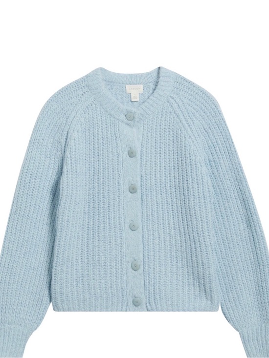 Abercrombie & Fitch Sweaters - Abercrombie & Fitch Light Blue Chunky Button Cardigan